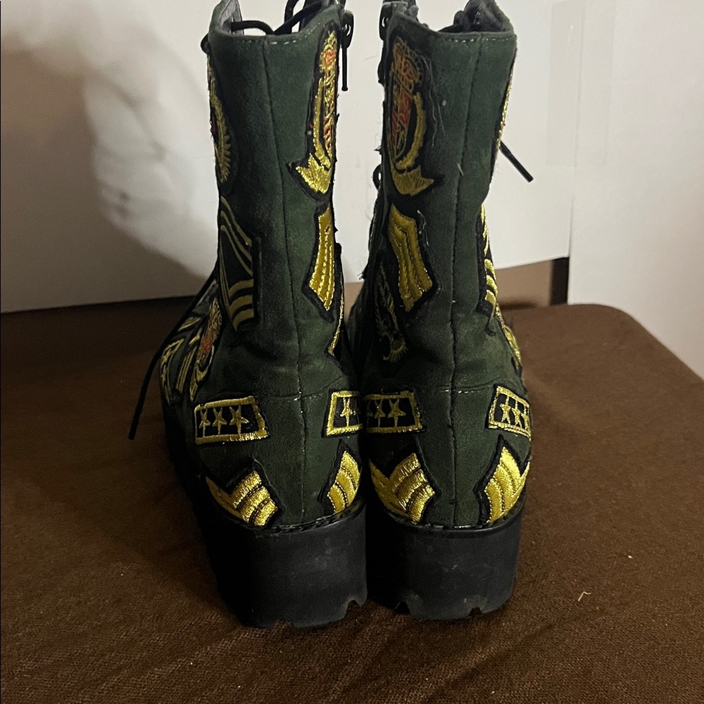 😄Handmade Havana Last Jeffery Campbell 38 boots - Picture 6 of 10